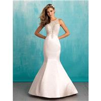 Allure Bridals 9312 Beaded Fit and Flare Wedding Dress - Crazy Sale Bridal Dresses|Special Wedding D