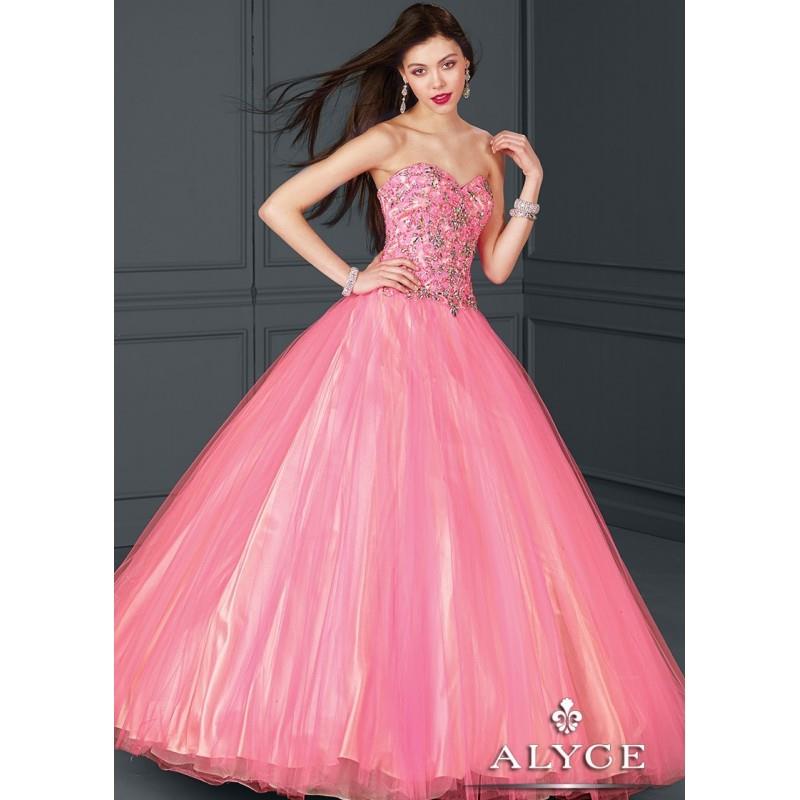 My Stuff, Alyce 9134 Princess Ball Gown - 2017 Spring Trends Dresses|Beaded Evening Dresses|Prom Dre