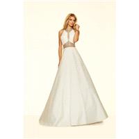 Mori Lee Paparazzi 98140 French Taffeta Keyhole Gown - Brand Prom Dresses|Beaded Evening Dresses|Cha