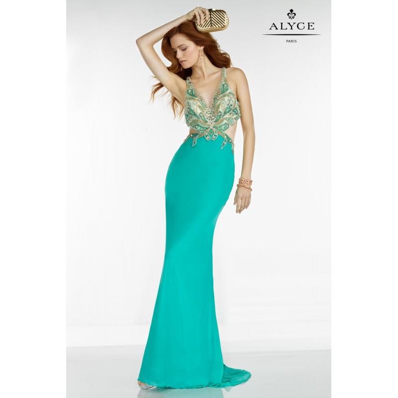 My Stuff, Jade Alyce Prom 6524 Alyce Paris Prom - Top Design Dress Online Shop