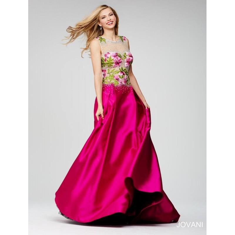 My Stuff, Fuchsia Sugarplum Jovani Prom 24915 Jovani Prom - Top Design Dress Online Shop