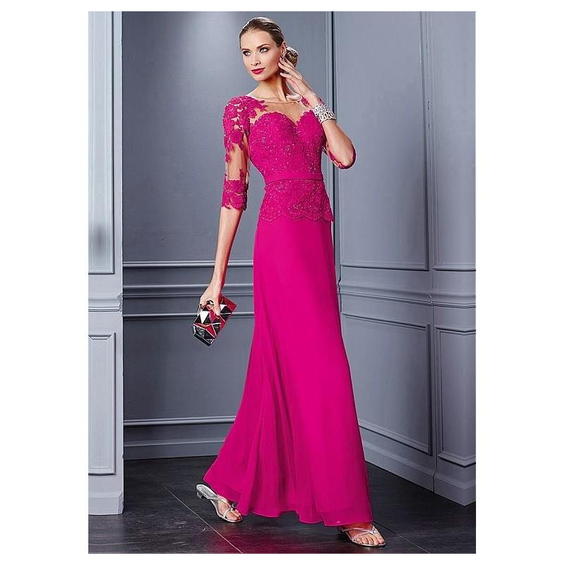 My Stuff, Attractive Tulle & Chiffon Bateau Neckline A-Line Mother of the Bride Dresses With Beaded