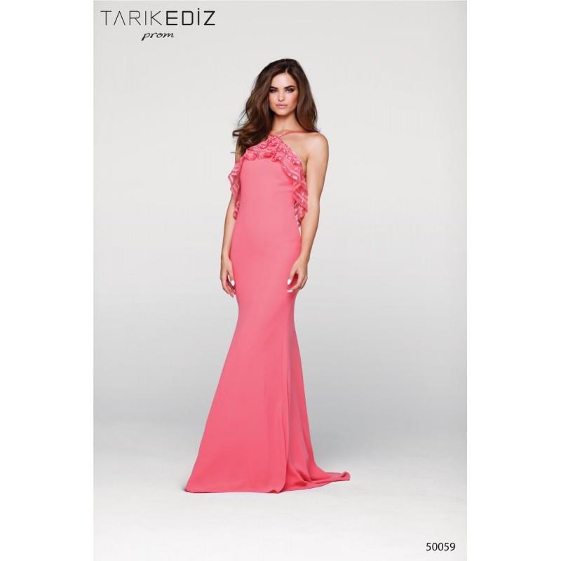 My Stuff, Tarik Ediz Prom 50059 Tarik Ediz Prom - Top Design Dress Online Shop