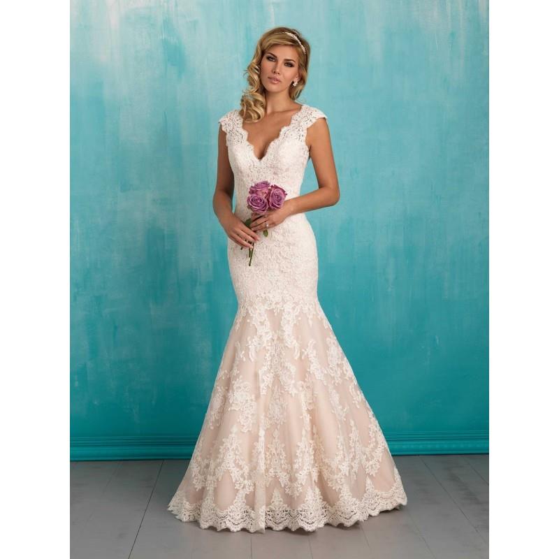 My Stuff, Allure Bridals 9320 Fit and Flare Lace Wedding Dress - Crazy Sale Bridal Dresses|Special W