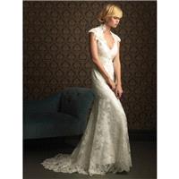 Allure Bridals 8764 White,Ivory Dress - The Unique Prom Store