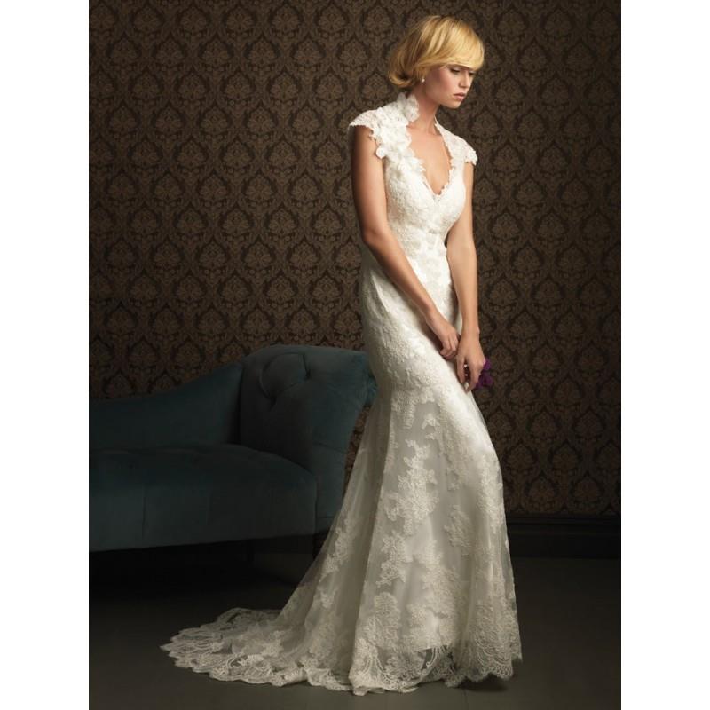My Stuff, Allure Bridals 8764 White,Ivory Dress - The Unique Prom Store