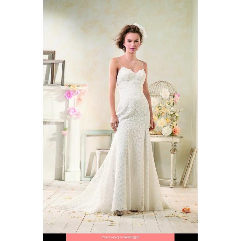 My Stuff, Alfred Angelo - 8528 Modern Vintage 2014 Floor Length Other Straight Sleeveless Short - Fo