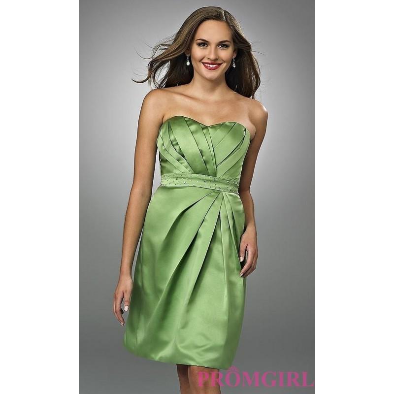 My Stuff, Short Strapless Sweetheart Bridesmaid Dress - Brand Prom Dresses|Beaded Evening Dresses|Un