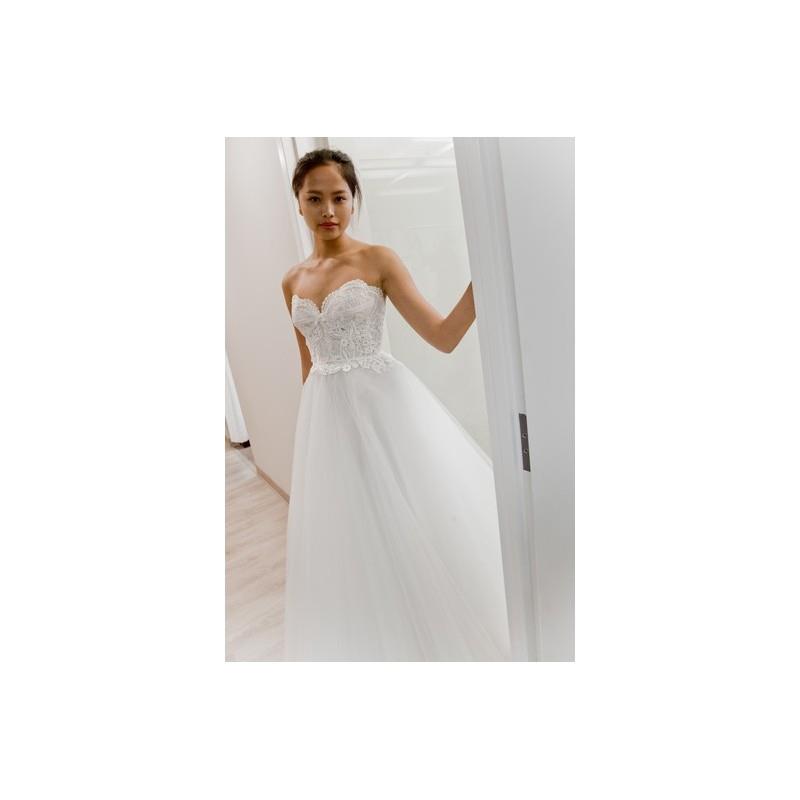 My Stuff, Tara Keely SP15 Dress 4 - A-Line Full Length Sweetheart Spring 2015 Tara Keely White - Rol