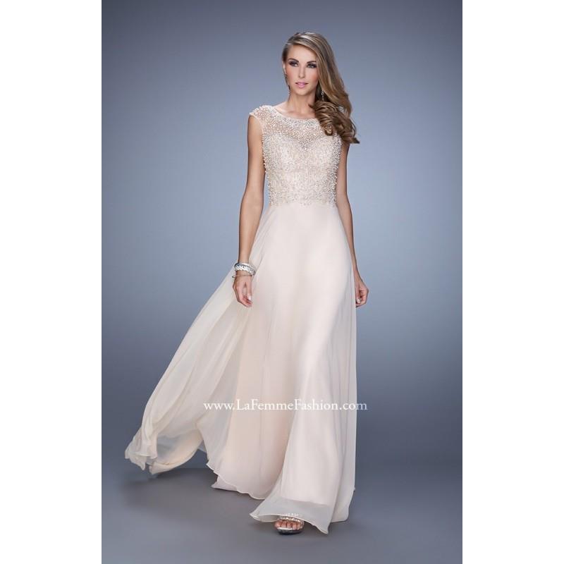 My Stuff, Light Apricot Gigi 21414 - Chiffon Dress - Customize Your Prom Dress