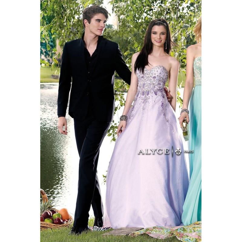 wedding, Alyce Prom 6411 - Branded Bridal Gowns|Designer Wedding Dresses|Little Flower Dresses