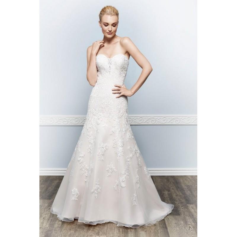 My Stuff, Style 1639 by Kenneth Winston - Floor length A-line Semi-Cathedral Lace Sleeveless Straple