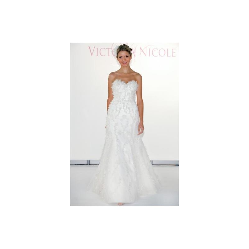My Stuff, Victoria Nicole FW12 Dress 12 - Full Length Fall 2012 Fit and Flare White Sweetheart Victo