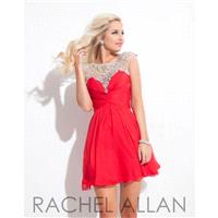 Red Rachel Allan Shorts 4037 Rachel ALLAN Homecoming - Rich Your Wedding Day