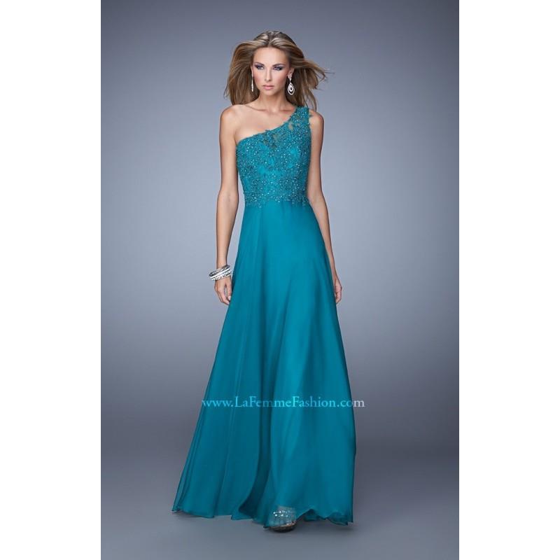 My Stuff, Cranberry La Femme 20907 - Chiffon Dress - Customize Your Prom Dress