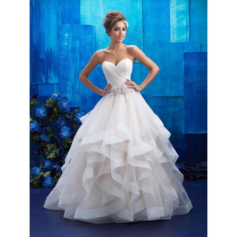 My Stuff, Allure Bridals 9408 - Branded Bridal Gowns|Designer Wedding Dresses|Little Flower Dresses