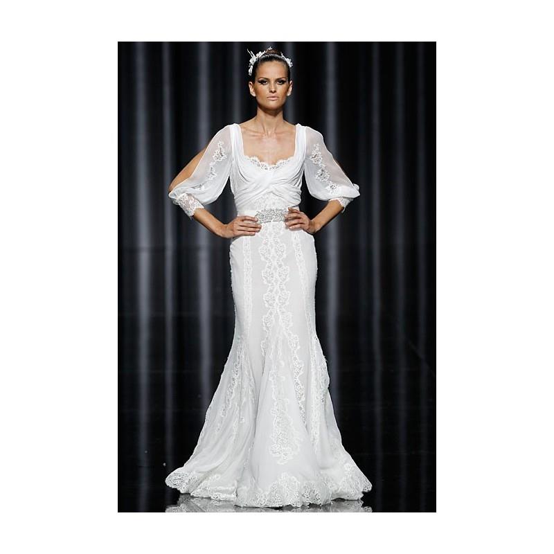 My Stuff, Get the Look: Wedding Gowns Inspired by the 2012 Oscars - Pronovias - Stunning Cheap Weddi