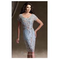 Silk Chiffon Dress by Ivonne D Exclusively for Mon Cheri 113D10 - Bonny Evening Dresses Online