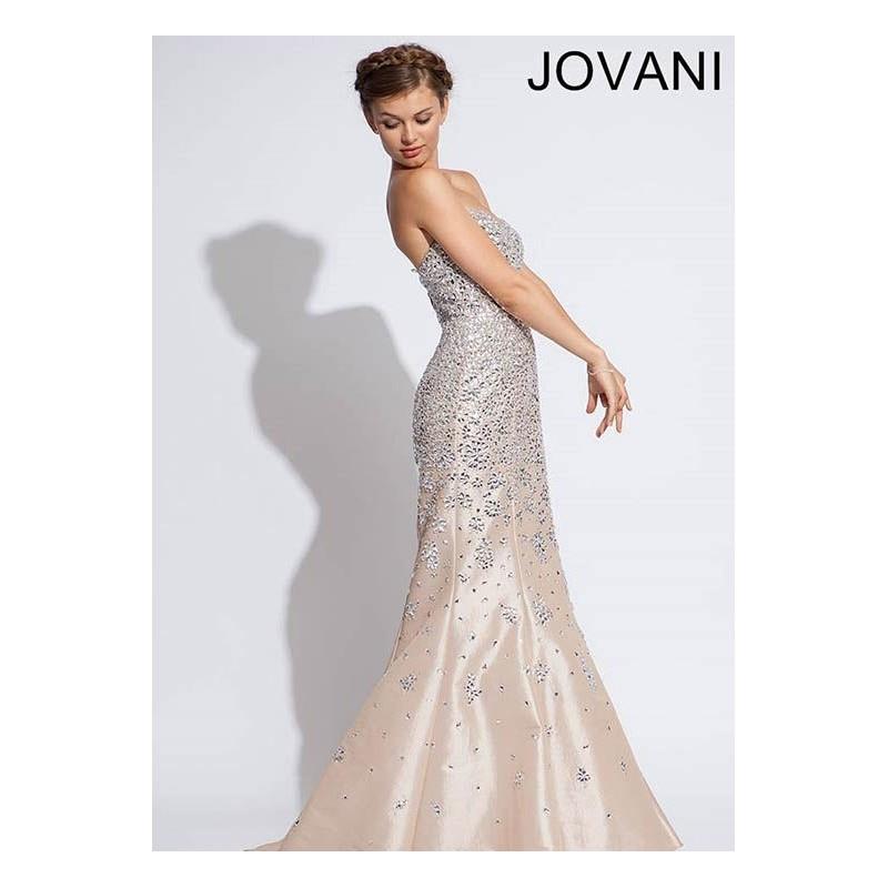 wedding, Jovani 78632 Beaded Mermaid Gown - 2018 Spring Trends Dresses|Beaded Evening Dresses|Prom D