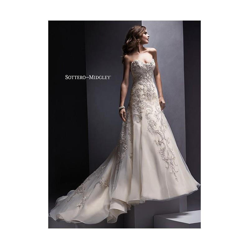 My Stuff, White/Silver Accent Sottero and Midgley by Maggie Sottero Zariah - Brand Wedding Store Onl
