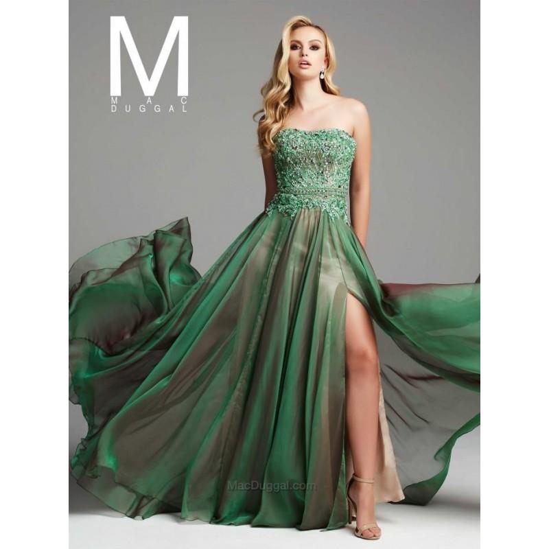 My Stuff, Mac Duggal Couture Dresses Style 78954D -  Designer Wedding Dresses|Compelling Evening Dre