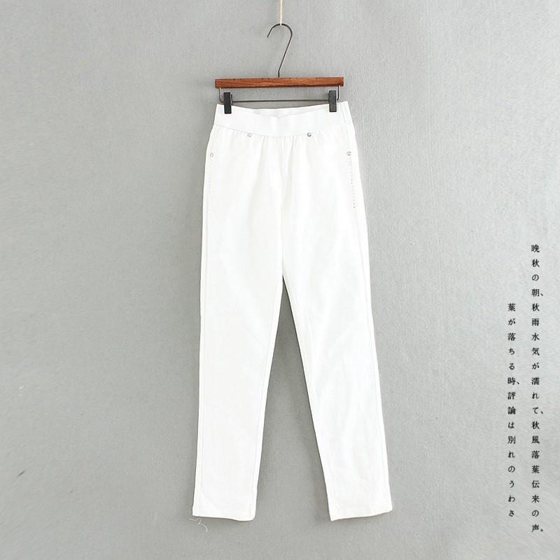 My Stuff, Must-have Casual Oversized Slimming White Harem Pant Skinny Jean Long Trouser - Discount F