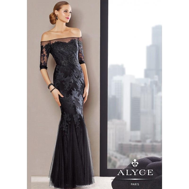 My Stuff, Alyce 29722 Lace Mermaid Gown - 2018 Spring Trends Dresses|Beaded Evening Dresses|Prom Dre