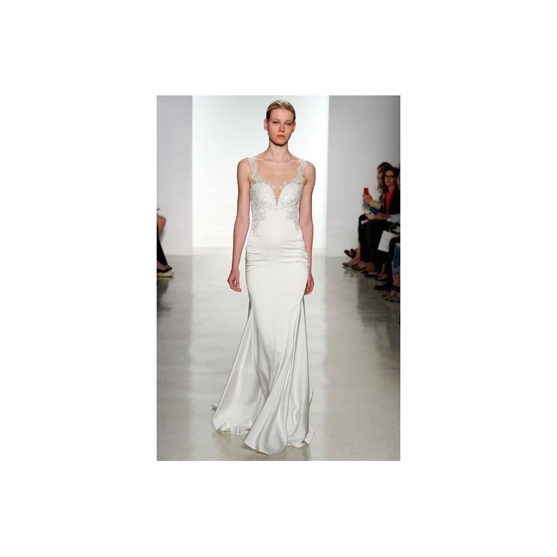 wedding, Kenneth Pool SP2015 Dress 8 - Sleeveless White Sheath Full Length Spring 2015 Kenneth Pool