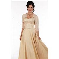 Champagne Sweetheart Gown by Serena London - Color Your Classy Wardrobe