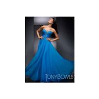 Jewel Ruched Pageant Dress Tony Bowls Collection 210C60 - Brand Prom Dresses|Beaded Evening Dresses|