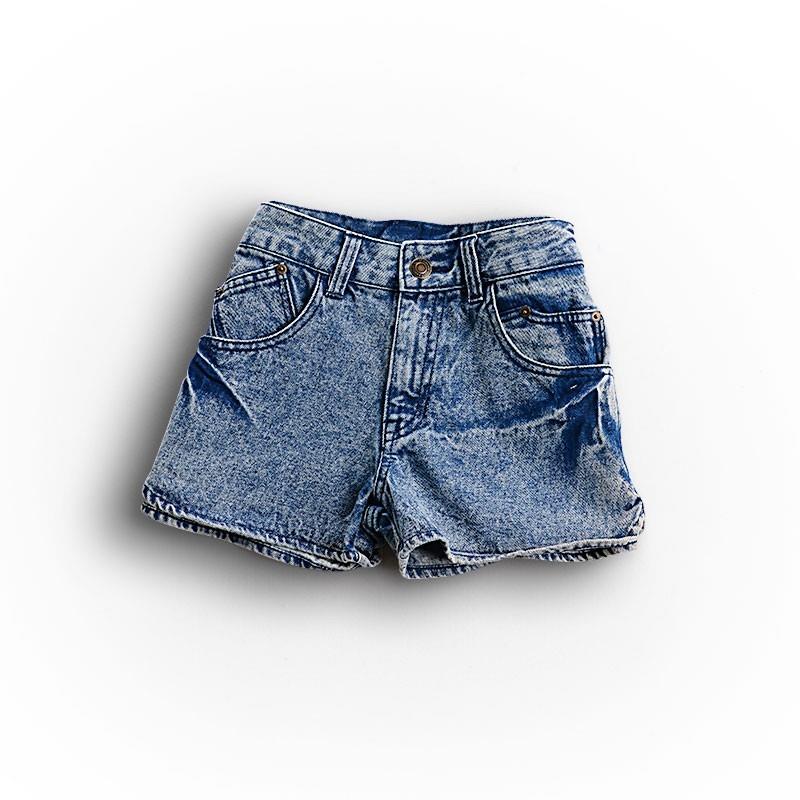 My Stuff, Must-have Oversized Student Style Slimming High Waisted Cowboy Summer Short - Discount Fas