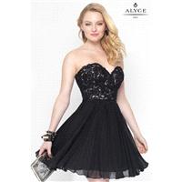 Alyce Paris Homecoming 3683 - Branded Bridal Gowns|Designer Wedding Dresses|Little Flower Dresses