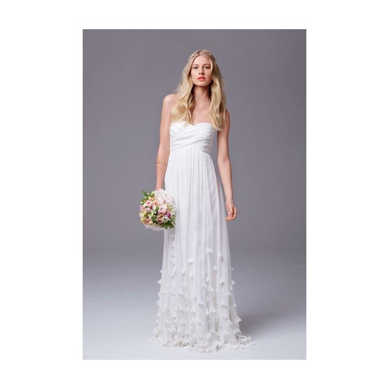 My Stuff, Jenny Yoo - Silk crinkle chiffon wedding dress - Stunning Cheap Wedding Dresses|Prom Dress