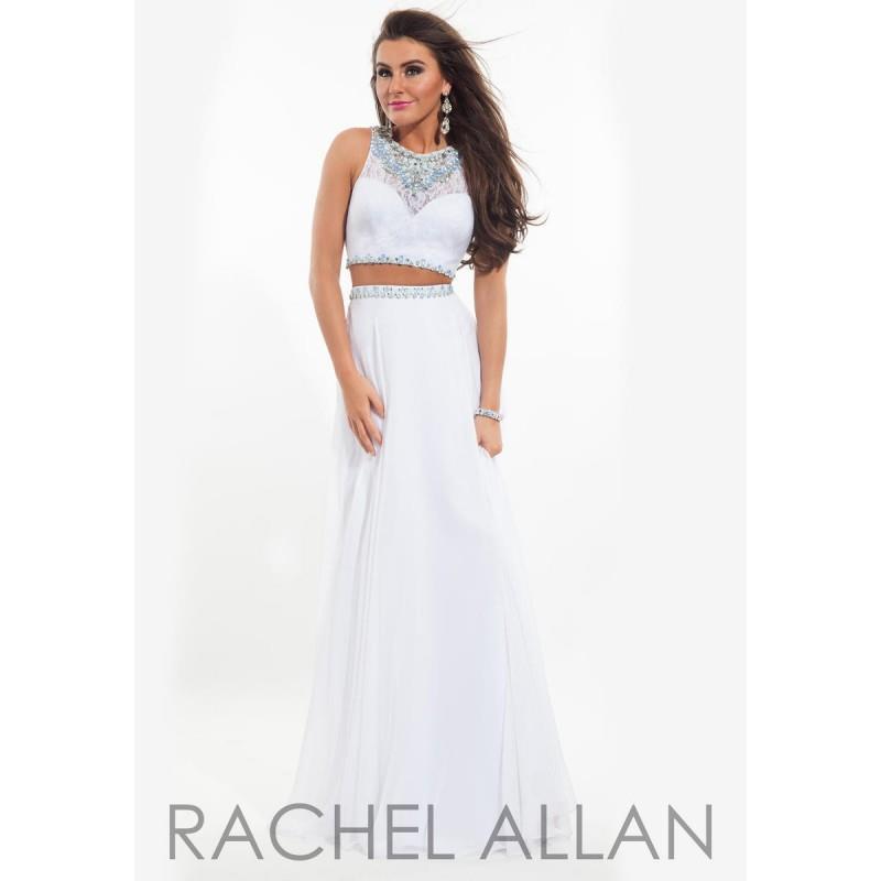 My Stuff, White Rachel Allan Prom 6889 Rachel ALLAN Long Prom - Rich Your Wedding Day