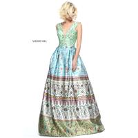 Sherri Hill 51200 Prom Dress - Ball Gown Sherri Hill V Neck Long Prom Dress - 2018 New Wedding Dress