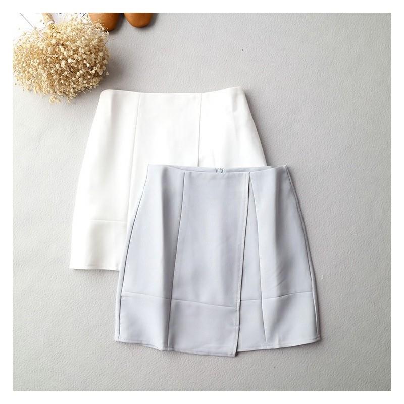 My Stuff, Must-have Casual Slimming A-line Zipper Up Summer Edgy Skirt - Discount Fashion in beenono