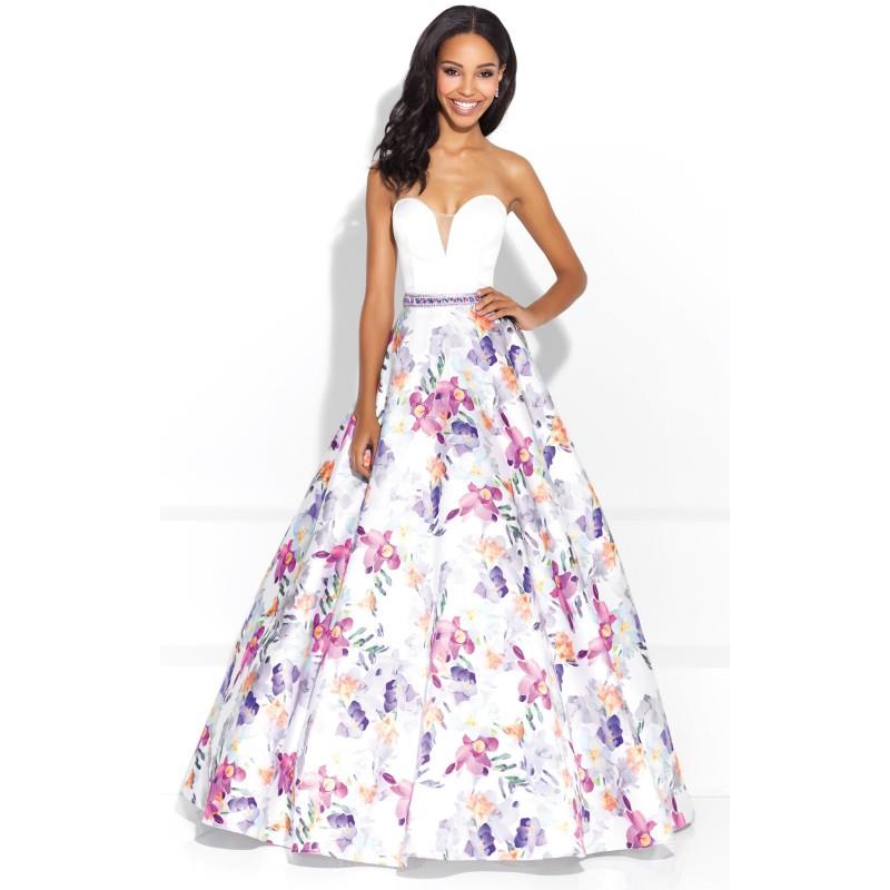 My Stuff, Navy/Multi Madison James 17-288 Prom Dress 17288 - Customize Your Prom Dress