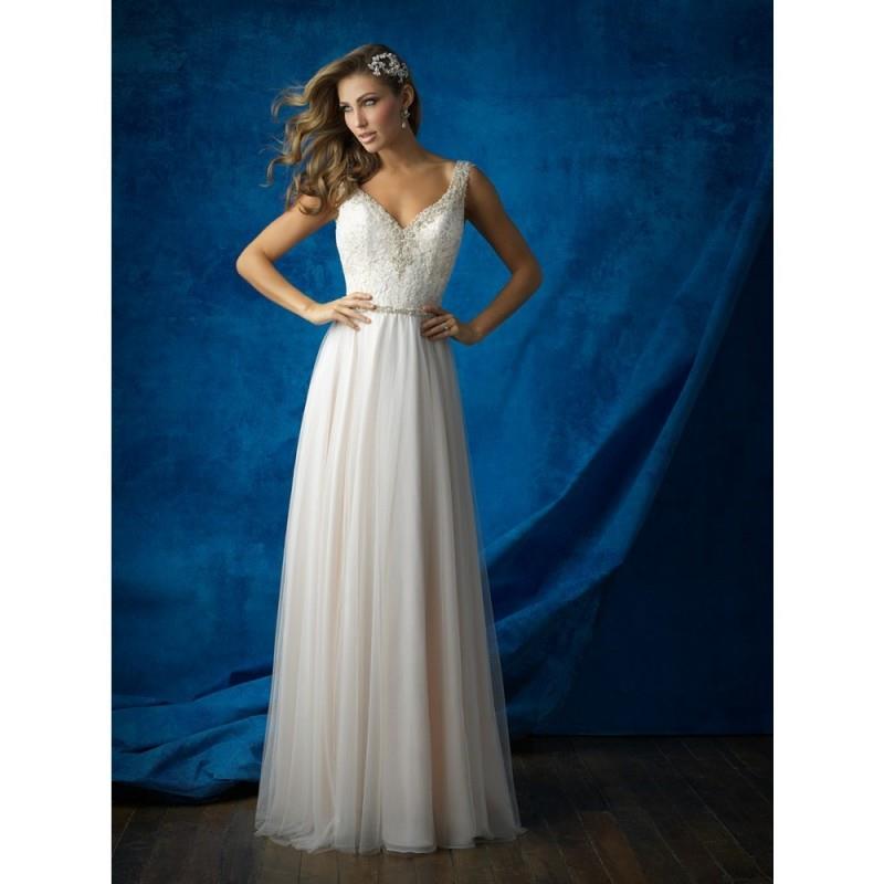 My Stuff, Allure Bridals 9373 Wedding Dress - Sweetheart, V Neck Allure Bridals A Line Long Dress -