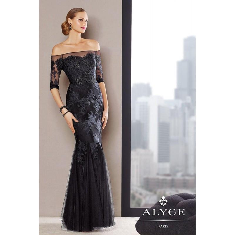 My Stuff, Alyce 29722 Jean De Lys Lace Mermaid Dress - Brand Prom Dresses|Beaded Evening Dresses|Cha