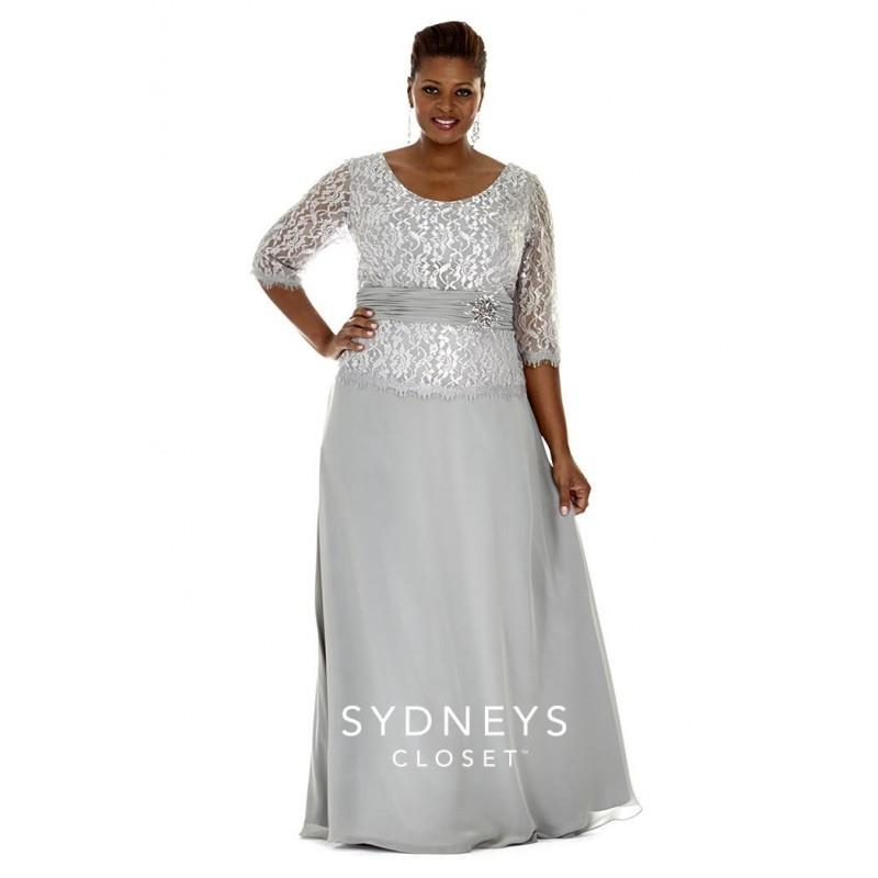 My Stuff, Sydneys Closet SC4020 Plus Size Mother of the Bride Gown - Brand Prom Dresses|Beaded Eveni