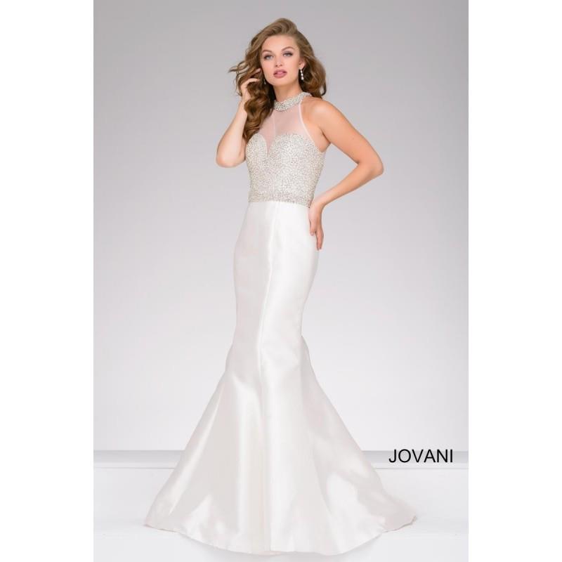 My Stuff, Jovani 42319 Halter Mermaid Prom Dress - Brand Prom Dresses|Beaded Evening Dresses|Charmin