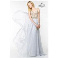 Silver Alyce Prom 6595 Alyce Paris Prom - Rich Your Wedding Day
