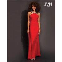 Jovani Red halter floor length dress JVN91074 -  Designer Wedding Dresses|Compelling Evening Dresses