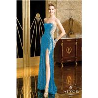 Turquoise Only Alyce Prom 6211 Alyce Paris Prom - Rich Your Wedding Day