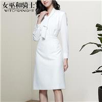 Vogue Simple Attractive Slimming Spring 9/10 Sleeves Midi Dress Dress - Bonny YZOZO Boutique Store