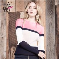 Must-have Vogue Simple Split Front Fall Sweater Basics - Bonny YZOZO Boutique Store