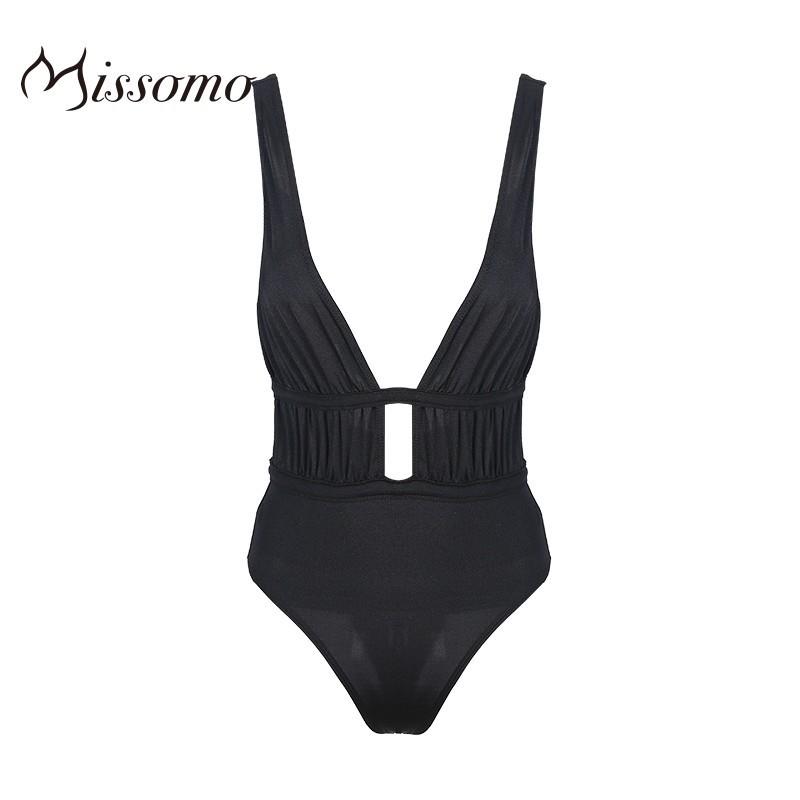 My Stuff, Vogue Sexy Wire-free One Color Tight Swimsuit - Bonny YZOZO Boutique Store