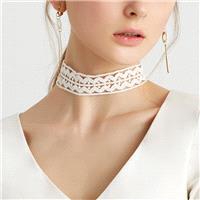 Elegant White Fabulous Lace Necklace Choker - Bonny YZOZO Boutique Store
