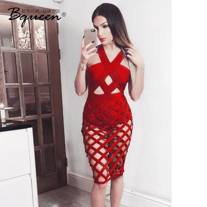 My Stuff, 2017 summer new products Fashion Sexy Halter off shoulder slim fit Party Dress suit dress