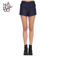Must-have Casual Sexy Slimming Low Rise Zipper Up Summer Invisible Short - Bonny YZOZO Boutique Stor